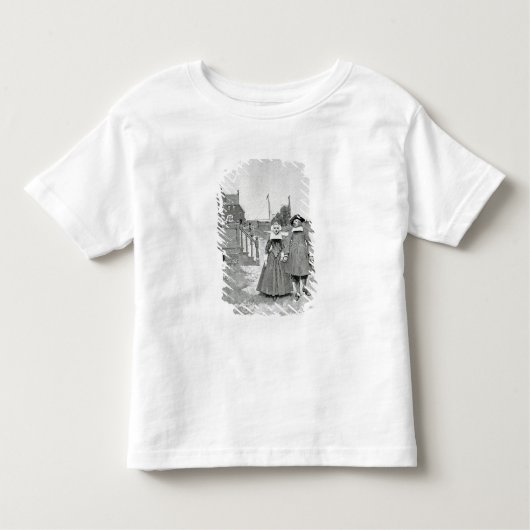 Langs het Kanaal in het Oude Manhattan Kinder Shirts (Voorkant)