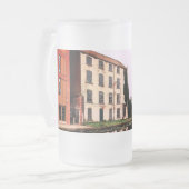 Langs het kanaal, Leeds Matglas Bierpul (Voorkant links)