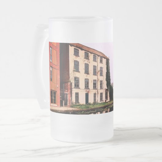 Langs het kanaal, Leeds Matglas Bierpul (Voorkant links)