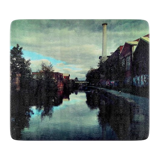 Langs het kanaal snijplank (Voorkant)