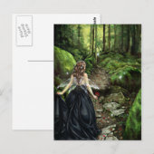 Langs het Woud Weg Briefkaart (Voorkant / Achterkant)