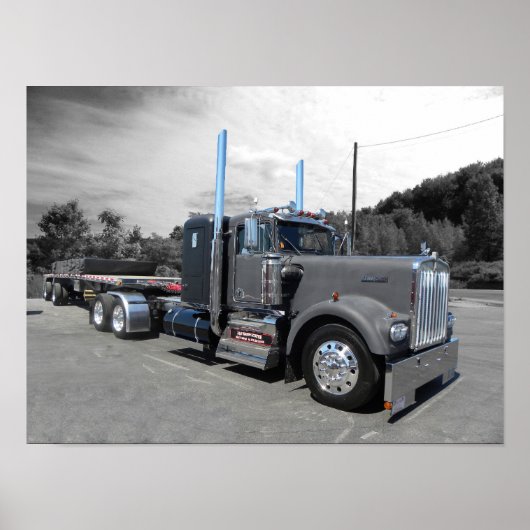 Lang's Kenworth A-model Poster (Voorkant)