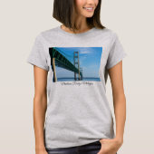 Langs Mackinac Bridge T-shirt (Voorkant)