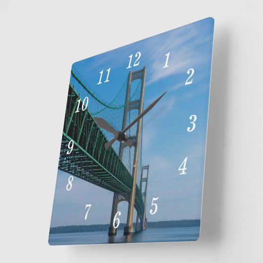 Langs Mackinac Bridge wandklok (Hoek)
