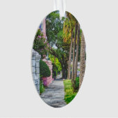 Langs Rainbow Row wandelen Ornament (voorkant)