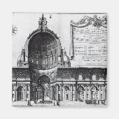 Langsdoorsnede van St. Peter's Magneet (Voorkant)