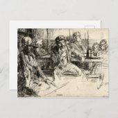 Langshoremen - Klokler - 1859 Briefkaart (Voorkant / Achterkant)