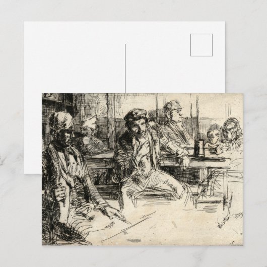 Langshoremen - Klokler - 1859 Briefkaart (Voorkant / Achterkant)