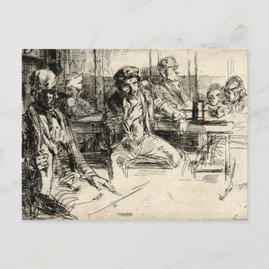 Langshoremen - Klokler - 1859 Briefkaart (Voorkant)