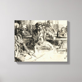 Langshoremen - Klokler - 1859 Canvas Afdruk