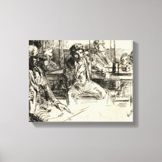 Langshoremen - Klokler - 1859 Canvas Afdruk (Voorkant)