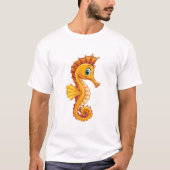 Langsnuitzeehengst T-shirt (Voorkant)