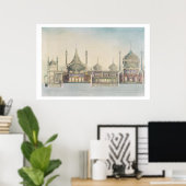 Langssectie (L tot R) Organ, Music Room, G Poster (Thuiskantoor)