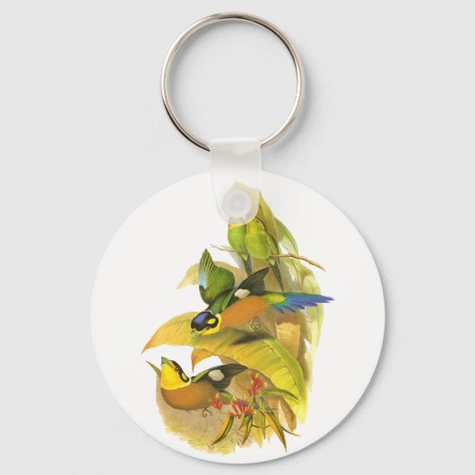 Langstaartbuisje Sleutelhanger (Voorkant)
