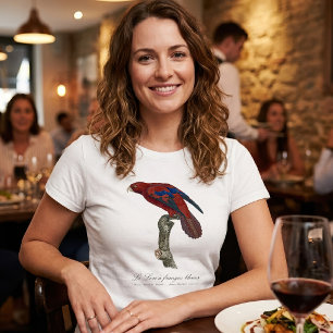 Langstaartlori, Trichoglossus borneus T-shirt