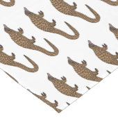 Langstaartpangoline cartoon korte tafelloper (Hoek)