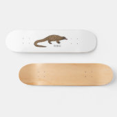 Langstaartpangoline cartoon persoonlijk skateboard (Horizontaal)