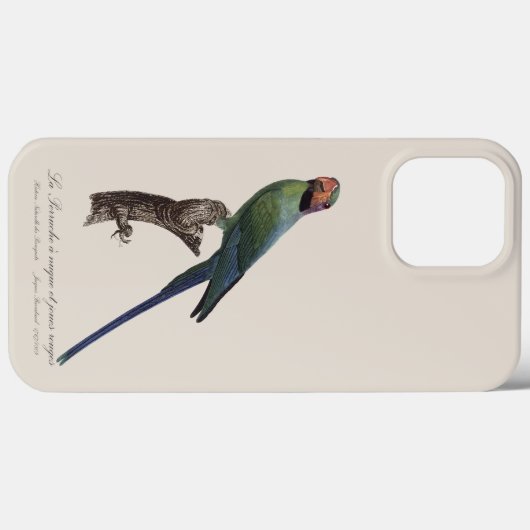 Langstaartparkiet, Psittacula Longicauda Case-Mate iPhone Case (Achterkant (horizontaal))