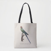 Langstaartparkiet, Psittacula Longicauda Tote Bag (Voorkant)