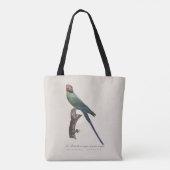 Langstaartparkiet, Psittacula Longicauda Tote Bag (Achterkant)