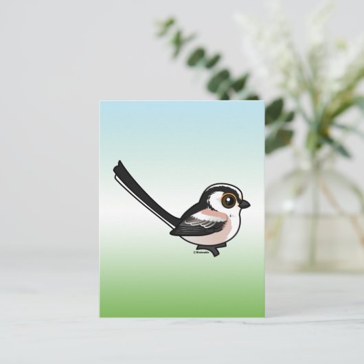 Langstaartput Briefkaart (Staand voorkant)