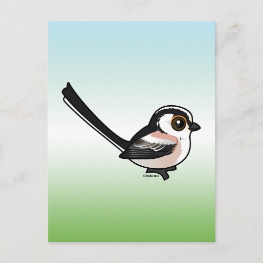 Langstaartput Briefkaart (Voorkant)