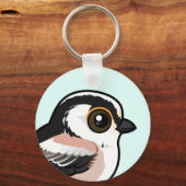 Langstaartput Sleutelhanger (Achterkant)