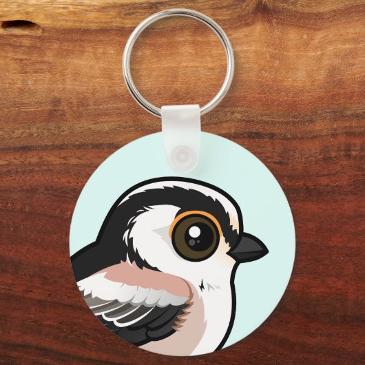 Langstaartput Sleutelhanger (Achterkant)