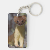 Langstaartwiel Sleutelhanger (achterkant)