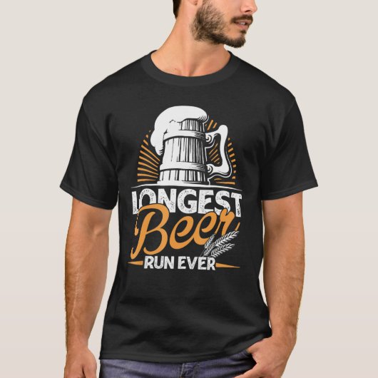 Langste bier draait altijd t-shirt (Voorkant)