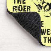 Langste deel Dirt Bike Motocross Mousepad Funny Muismat (Hoek)