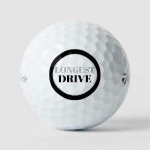 Langste Drive Toernooi Black Taylor Made Golfballen
