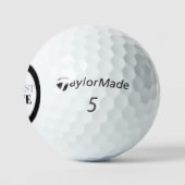 Langste Drive Toernooi Black Taylor Made Golfballen (Logo)