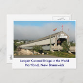 Langste overdekte brug in de wereld... briefkaart (Voorkant / Achterkant)