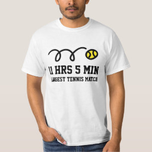 Langste tenniswedstrijd ooit T-shirt