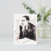 Langston Hughes, Amerikaanse dichter Briefkaart (Staand voorkant)