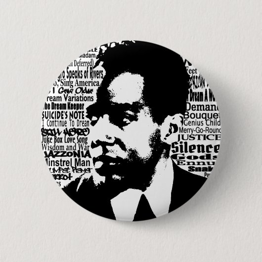 Langston Hughes Button (Voorkant)