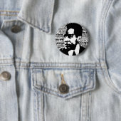Langston Hughes Button (In situ)