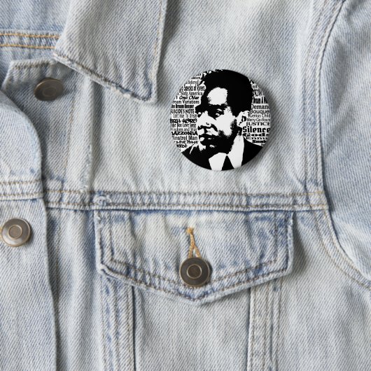 Langston Hughes Button (In situ)