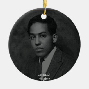 Langston Hughes Keramisch Ornament