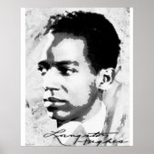 Langston Hughes Poster (Voorkant)