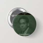Langston Hughes Ronde Button 5,7 Cm (Voorkant /achterkant)
