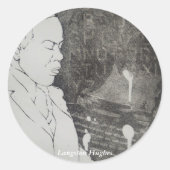 Langston Hughes sticker (Voorkant)