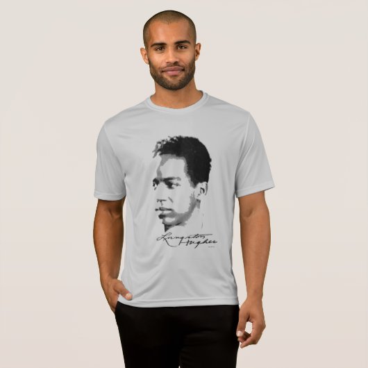Langston Hughes T-shirt (Voorkant volledig)