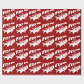 Langsvis Cadeaupapier (Vlak)