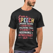 Language Therapist SLP Speech Pathologist Future S T-shirt (Voorkant)