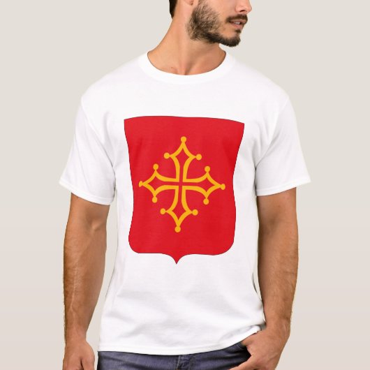 Languedoc Coat of Arms T-shirt (Voorkant)