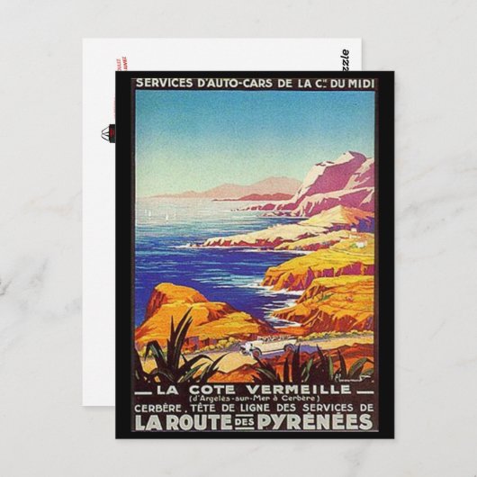 Languedoc-Rousillon, Frankrijk - Briefkaart (Voorkant / Achterkant)