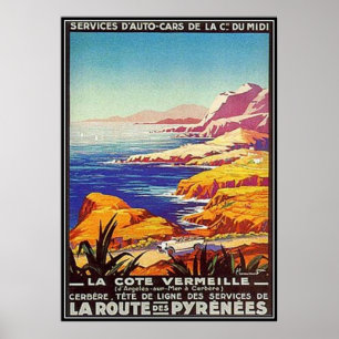 Languedoc-Rousillon, Frankrijk - Poster