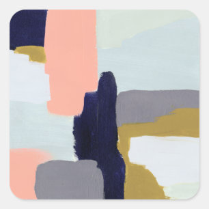 Languid Vierkante Sticker